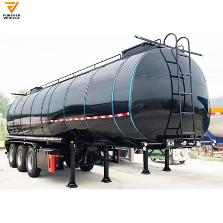 Camión cisterna de asfalto Transporte de betún líquido Remolque tanque de combustible Venta de maquinaria de construcción Camión cisterna de betún