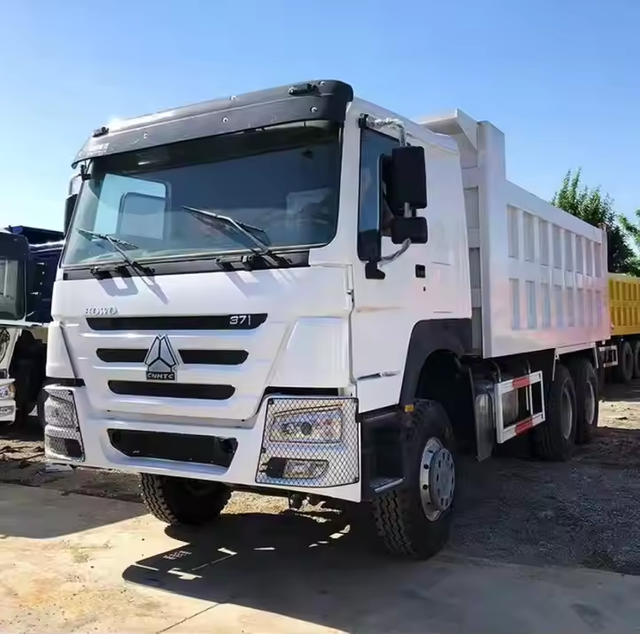 Camión volquete de servicio pesado usado 371HP Camión volquete HOWO usado 6x4 a la venta Camión volquete usado de China