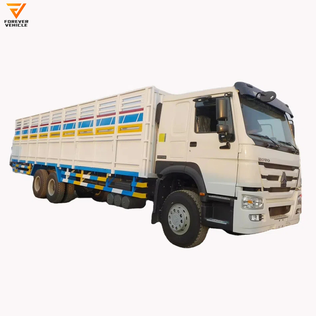 Camión del cargo de Sinotruk HOWO 6X4 30/50T con los remolques llenos de la pared lateral de la cerca llena del remolque del remolque de la barra de tiro