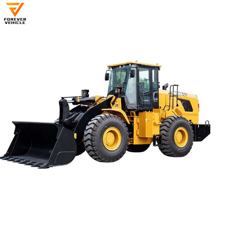 Cargador frontal SEM655D de 5 toneladas SEM 655D, cargador de ruedas frontal con motor de alta calidad