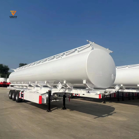 3 4 ejes 40000 42000 50000 litros Válvula de emergencia de aluminio Tanque de combustible de aceite líquido Semirremolque para precio de venta