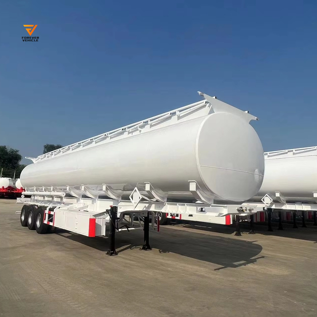 3 4 ejes 40000 42000 50000 litros Válvula de emergencia de aluminio Tanque de combustible de aceite líquido Semirremolque para precio de venta